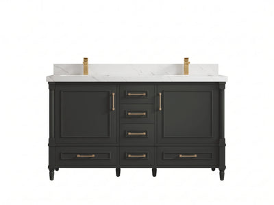 Aberdeen 60 in. W x 22 in. D Double Sink Bathroom Vanity