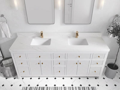 Sonoma 80 in. W x 22 in. D Double Sink Bathroom Vanity