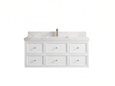 Roswell Floating 48 in. W x 22 in. D Single Sink Bathroom Vanity