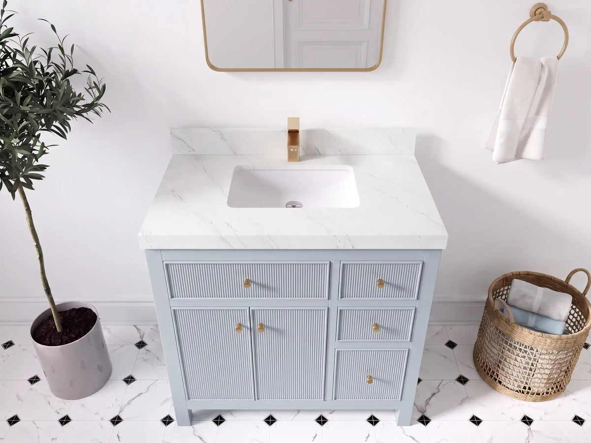 Sonoma 36 in. W x 22 in. D Center Sink Bathroom Vanity
