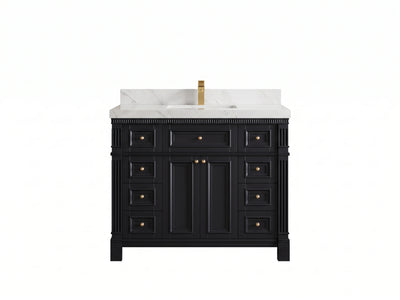 Paris 42 in. W x 22 in. D Single Sink Bathroom Vanity