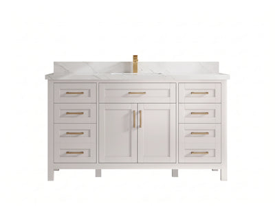 Cambridge 60 in. W x 22 in. D Single Sink Bathroom Vanity