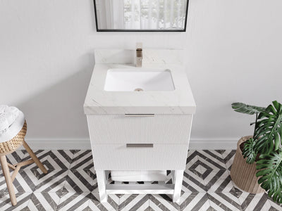 Catalina 24 in. W x 22 in. D Single Sink Bathroom Vanity