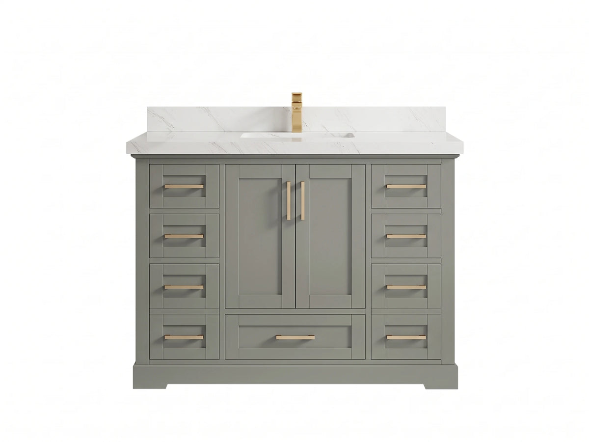 Boston 48 in. W x 22 in. D Single Sink Bathroom Vanity