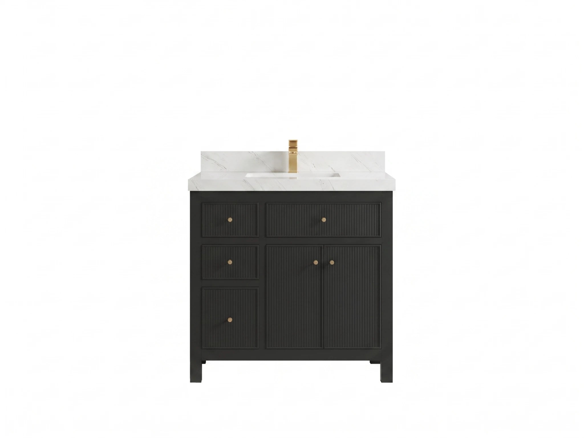 Sonoma 36 in. W x 22 in. D with Center Sink Bathroom Vanity