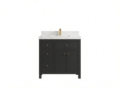 Sonoma 36 in. W x 22 in. D with Center Sink Bathroom Vanity