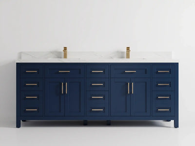 Cambridge 84 in. W x 22 in. D Double Sink Bathroom Vanity