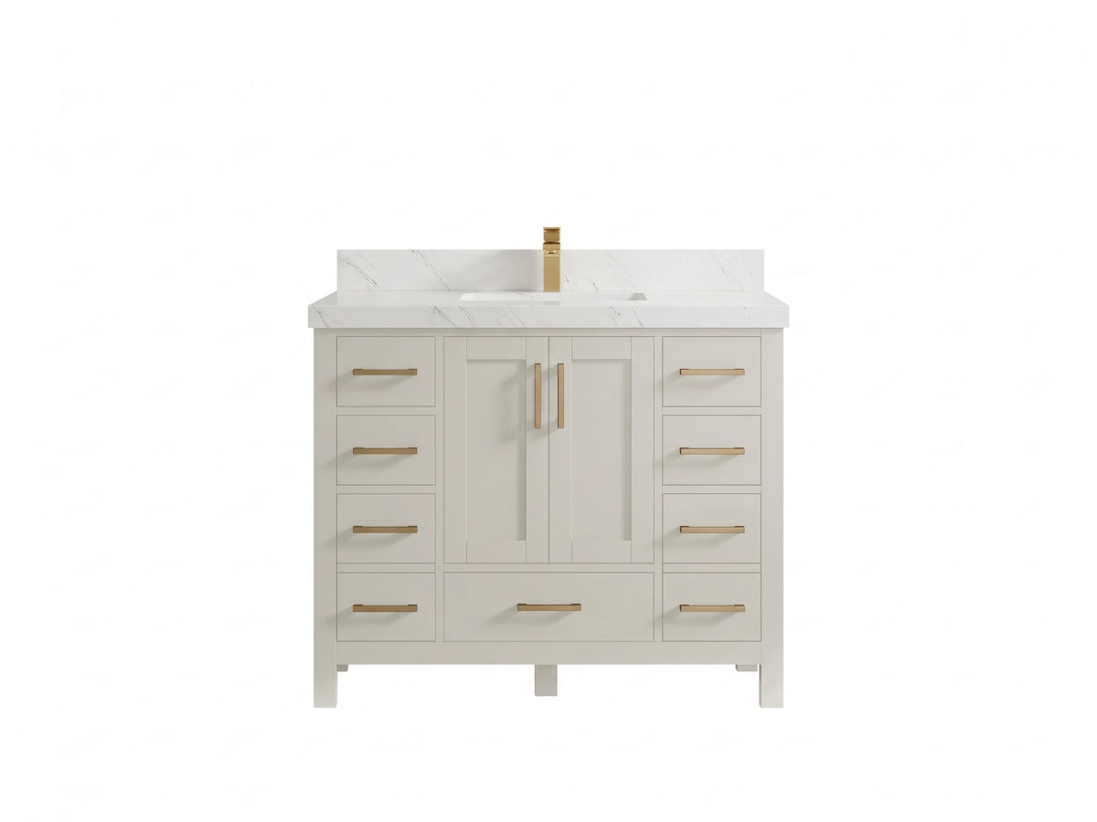 Malibu 42 in. W x 22 in. D Single Sink Bathroom Vanity