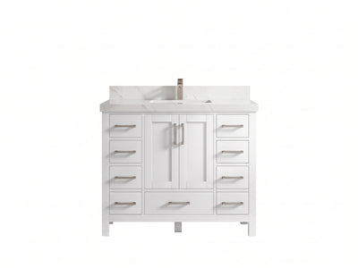 Malibu 42 in. W x 22 in. D Single Sink Bathroom Vanity