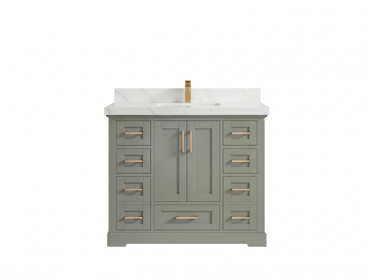 Boston 42 in. W x 22 in. D Single Sink Bathroom Vanity