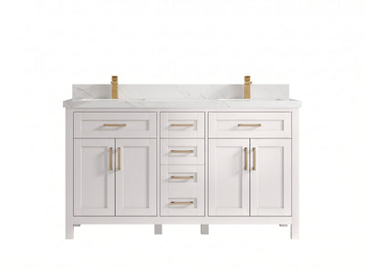 Cambridge 60 in. W x 22 in. D Double Sink Bathroom Vanity