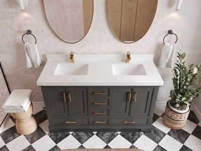 Charlotte 72 in. W x 22 in. D Double Sink Bathroom Vanity