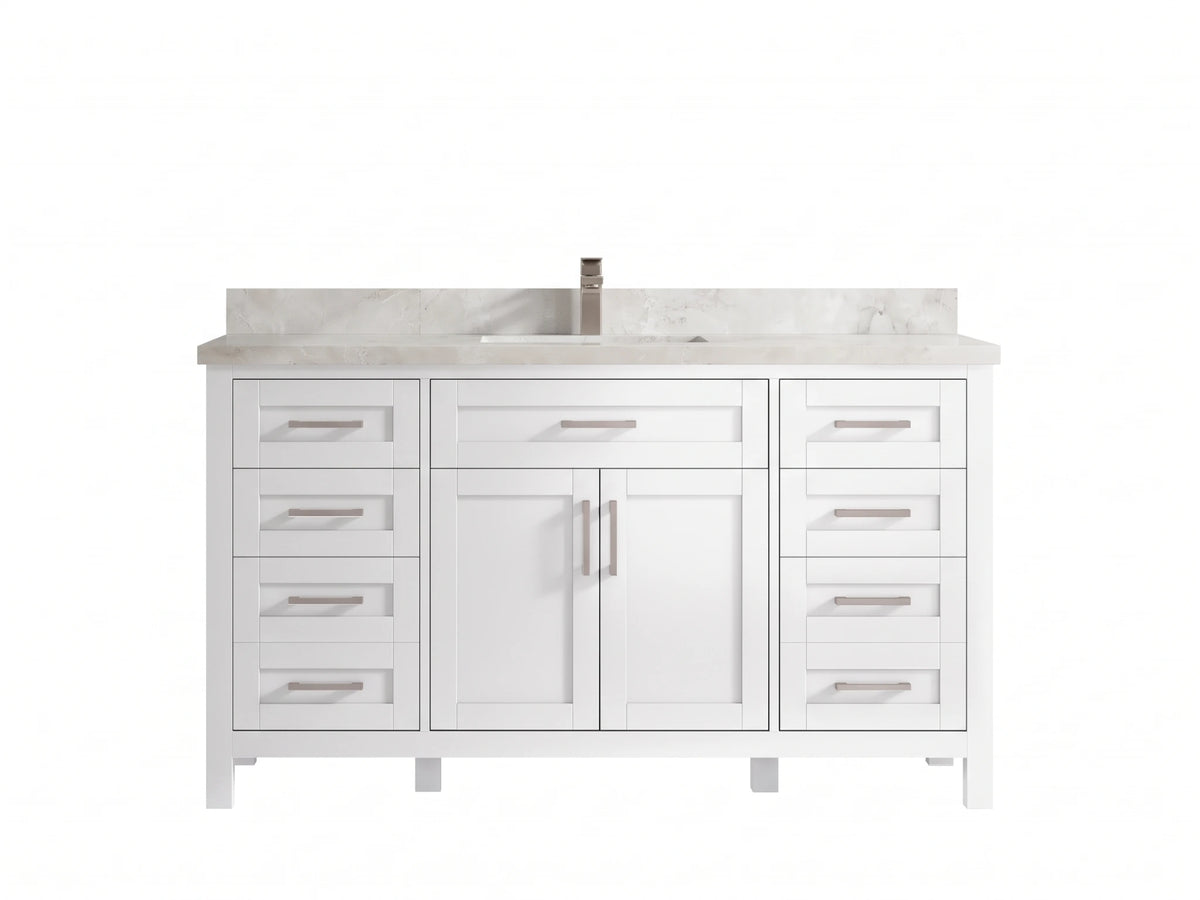 Cambridge 60 in. W x 22 in. D Single Sink Bathroom Vanity
