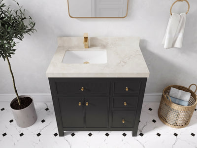 Sonoma 36 in. W x 22 in. D Left Offset Sink Bathroom Vanity