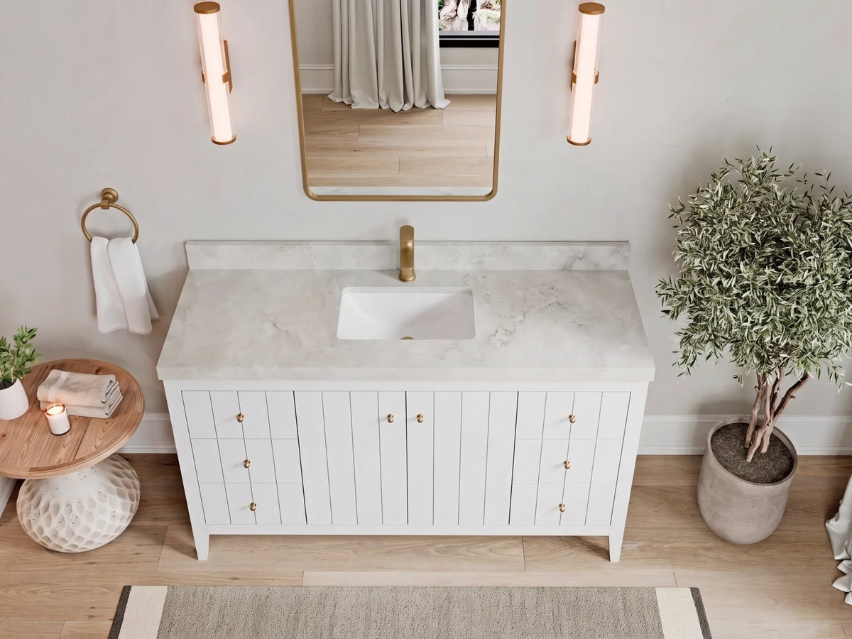 Atlanta 60 in. W x 22 in. D Single Sink Bathroom Vanity