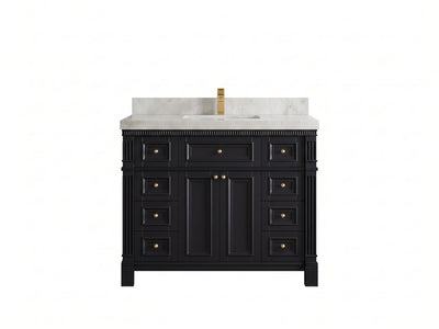 Paris 42 in. W x 22 in. D Single Sink Bathroom Vanity
