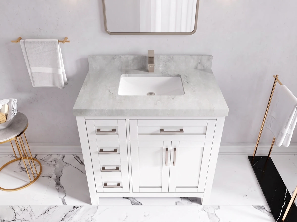 Cambridge 36 in. W x 22 in. D Single Center Sink Bathroom vanity