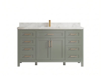Cambridge 60 in. W x 22 in. D Single Sink Bathroom Vanity