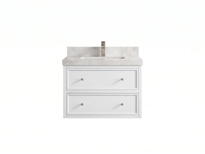Roswell Floating 30 in. W x 22 in. D Single Sink Bathroom Vanity
