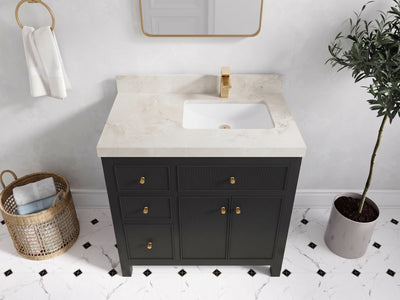 Sonoma 36 in. W x 22 in. D Right Offset Sink Bathroom Vanity