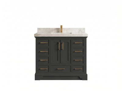 Charlotte 42 in. W x 22 in. D Single Sink Bathroom Vanity