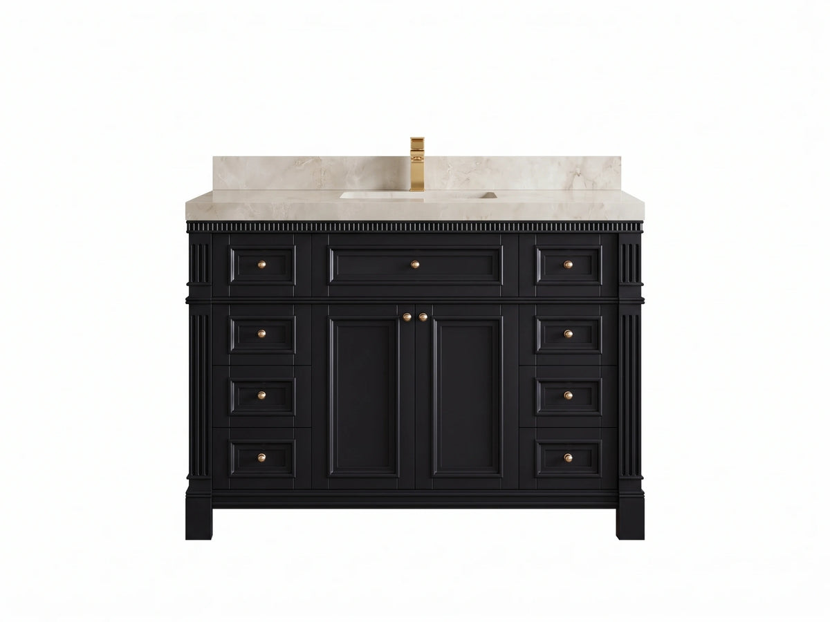 Paris 48 in. W x 22 in. D Single Sink Bathroom Vanity