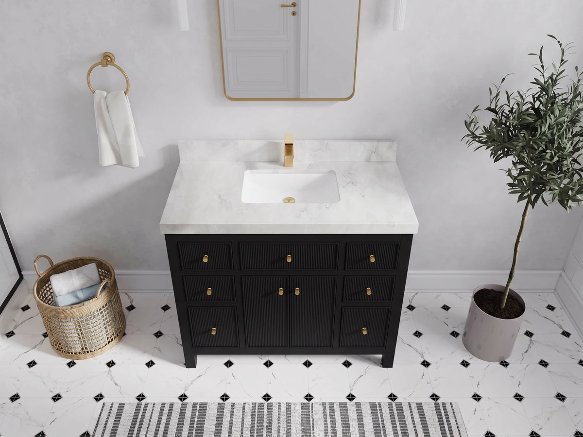 Catalina 42 in. W x 22 in. D Single Sink Bathroom Vanity