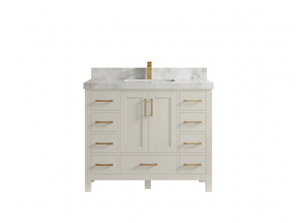 Malibu 42 in. W x 22 in. D Single Sink Bathroom Vanity
