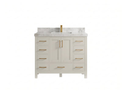 Malibu 42 in. W x 22 in. D Single Sink Bathroom Vanity