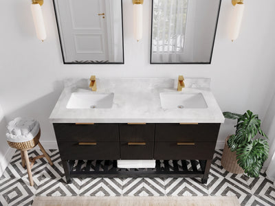 Catalina 60 in. W x 22 in. D Double Sink Bathroom Vanity