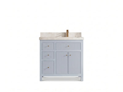 Sonoma 36 in. W x 22 in. D Right Offset Sink Bathroom Vanity