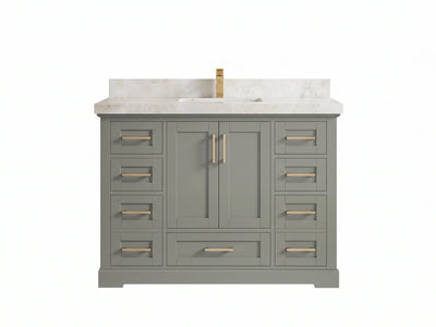 Boston 48 in. W x 22 in. D Single Sink Bathroom Vanity