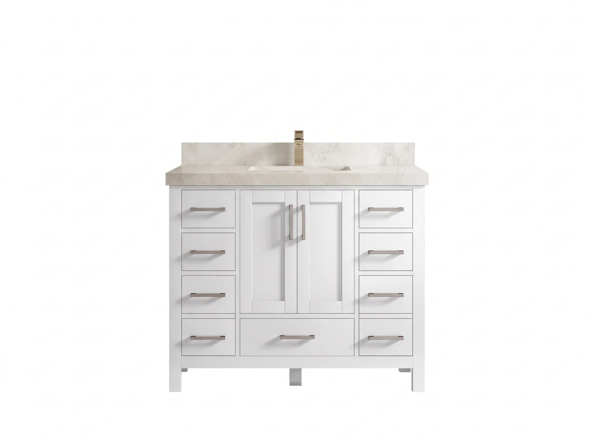 Malibu 42 in. W x 22 in. D Single Sink Bathroom Vanity