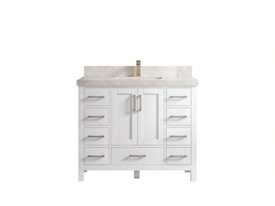 Malibu 42 in. W x 22 in. D Single Sink Bathroom Vanity