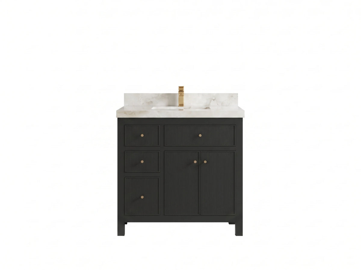 Sonoma 36 in. W x 22 in. D with Center Sink Bathroom Vanity
