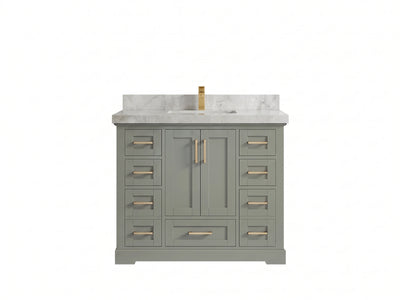 Boston 42 in. W x 22 in. D Single Sink Bathroom Vanity