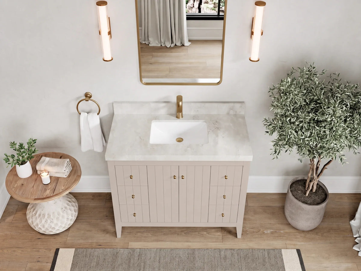 Atlanta 42 in. W x 22 in. D Single Sink Bathroom Vanity