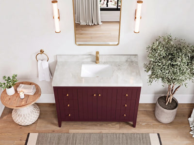 Atlanta 48 in. W x 22 in. D Single Sink Bathroom Vanity