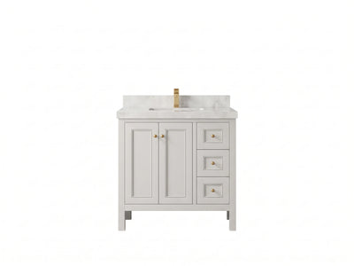 Nashville 36 in. W x 22 in. D Center Sink Bathroom Vanity