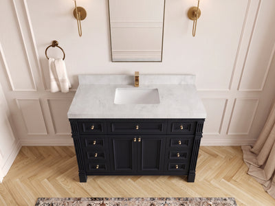 Paris 48 in. W x 22 in. D Single Sink Bathroom Vanity