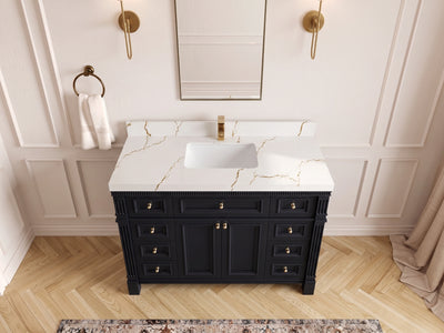Paris 48 in. W x 22 in. D Single Sink Bathroom Vanity