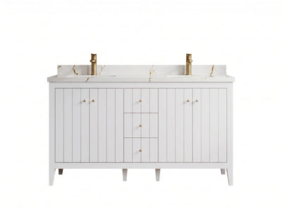 Atlanta 60 in. W x 22 in. D Double Sink Bathroom Vanity