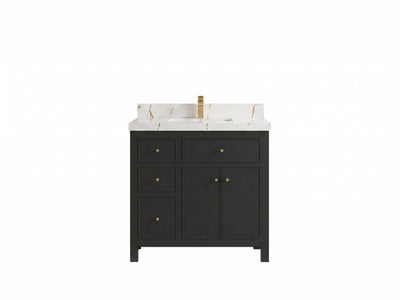 Sonoma 36 in. W x 22 in. D with Center Sink Bathroom Vanity
