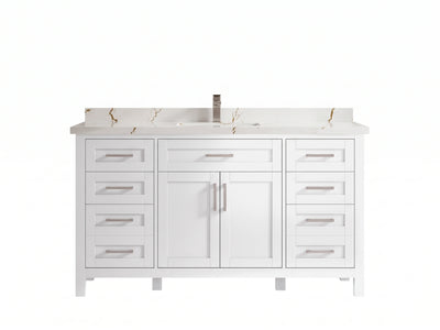 Cambridge 60 in. W x 22 in. D Single Sink Bathroom Vanity