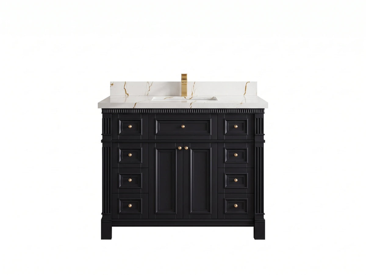 Paris 42 in. W x 22 in. D Single Sink Bathroom Vanity