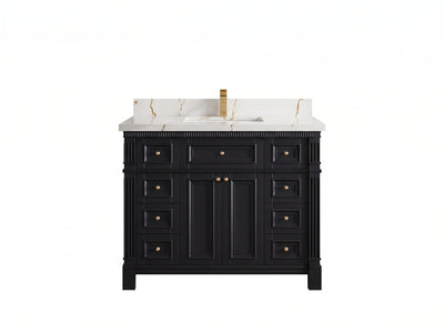 Paris 42 in. W x 22 in. D Single Sink Bathroom Vanity