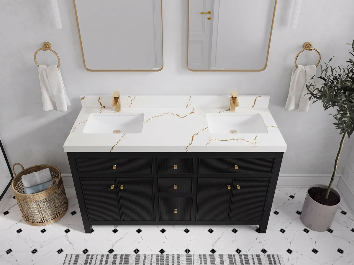 Sonoma 60 in. W x 22 in. D Double Sink Bathroom Vanity