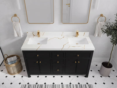 Sonoma 60 in. W x 22 in. D Double Sink Bathroom Vanity