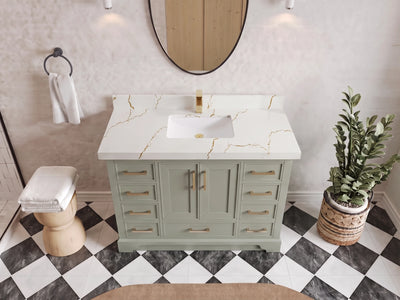Charlotte 48 in. W x 22 in. D Single Sink Bathroom Vanity