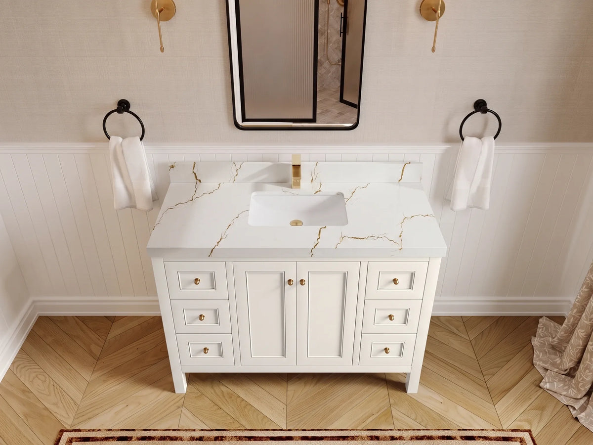Nashville 48 in. W x 22 in. D Single Sink Bathroom Vanity